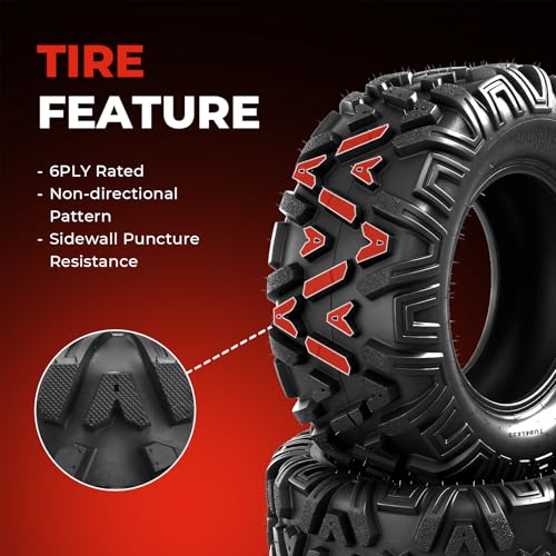 MOTOOS 25x8-12 Front & 25x10-12 Rear