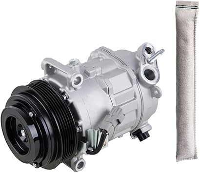 AC Compressor & A/C Drier For Jeep Cherokee 2014 2015 2016 2017 2018 - BuyAutoParts 60-89573R2 New