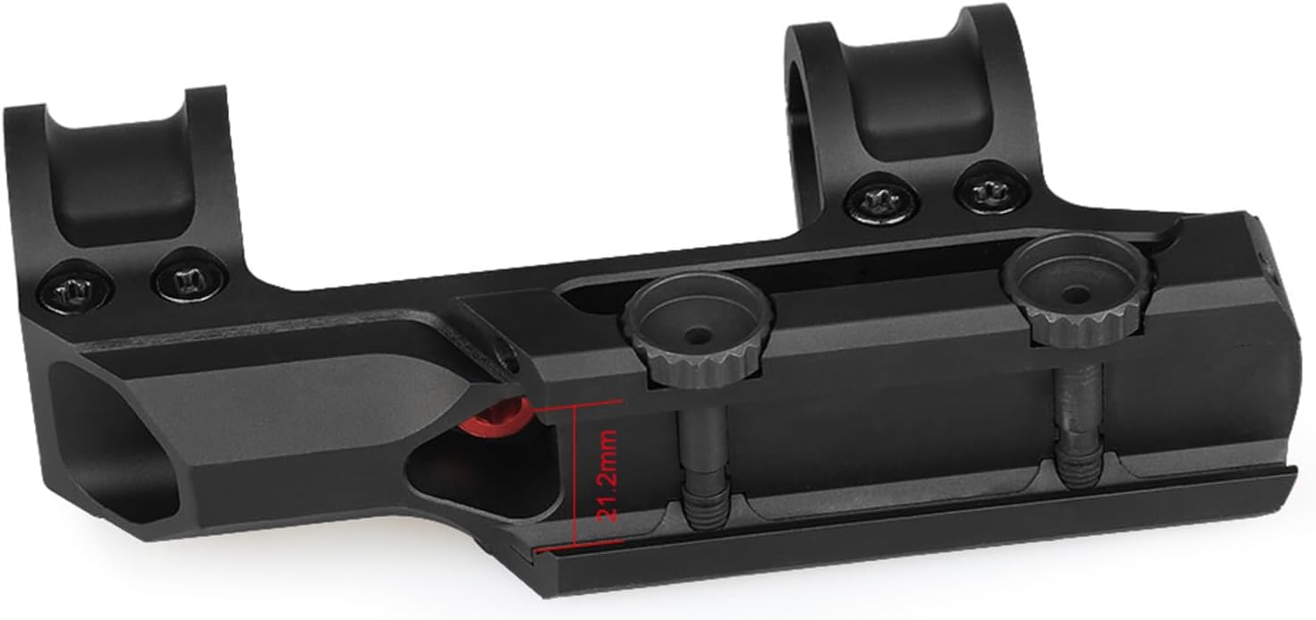 Scar LEAP/08 Mount 1.57 Inch Optic Center Height 30mm Dual Ring Scope Mount Cantilever Riflescope Mount