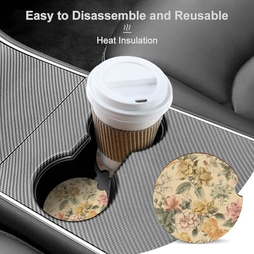 Portavasos para auto universal 2 pack 2.6 pulgadas miniatura 4