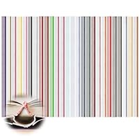 26 Stück Buchbinder Stirnbänder, 26 Farben 30 x 1.4 cm Baumwoll Buch Stirnband Mehrfarbig Buchbinder Stirnbänder Set für Buchbindeanfänger Buchreparatur Buchdekoration
