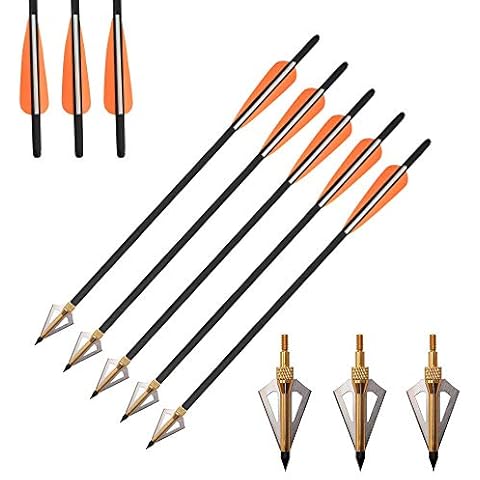 Flèches d'arbalète AMEYXGS 6pcs Cover