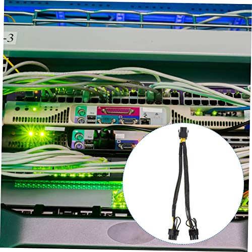 Cable de alimentación GPU pin doble Tofficu extensión adaptador conversión vídeo gráfico 2