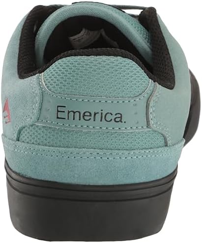 Emerica Men's The Low Vulc Skate Shoe, Slate, 8 | Image 2
