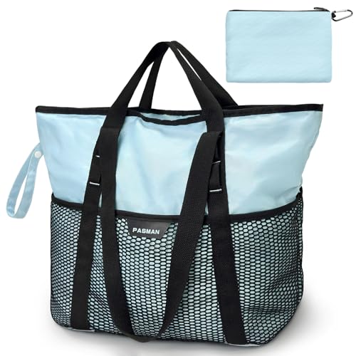PASMAN Beach Bag with Zipper
