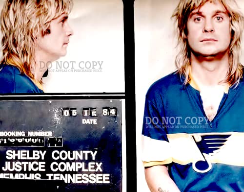 Photo Ozzy Osbourne Mugshot Vintage - Rompez la Monotonie de Vos Murs Blancs Déco
