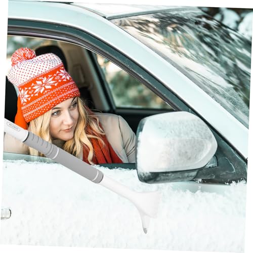 Cepillo de nieve para coche extensible que elimina el hielo del parabrisas sin esfuerzo 6