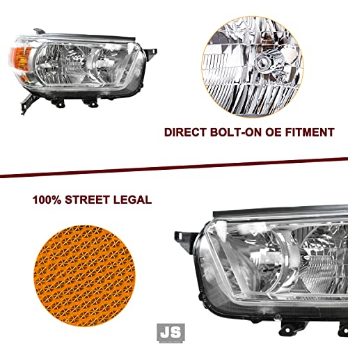Image of JSBOYAT Headlight Assembly Fits for 2010 2011 2012 2013 Toyota 4Runner