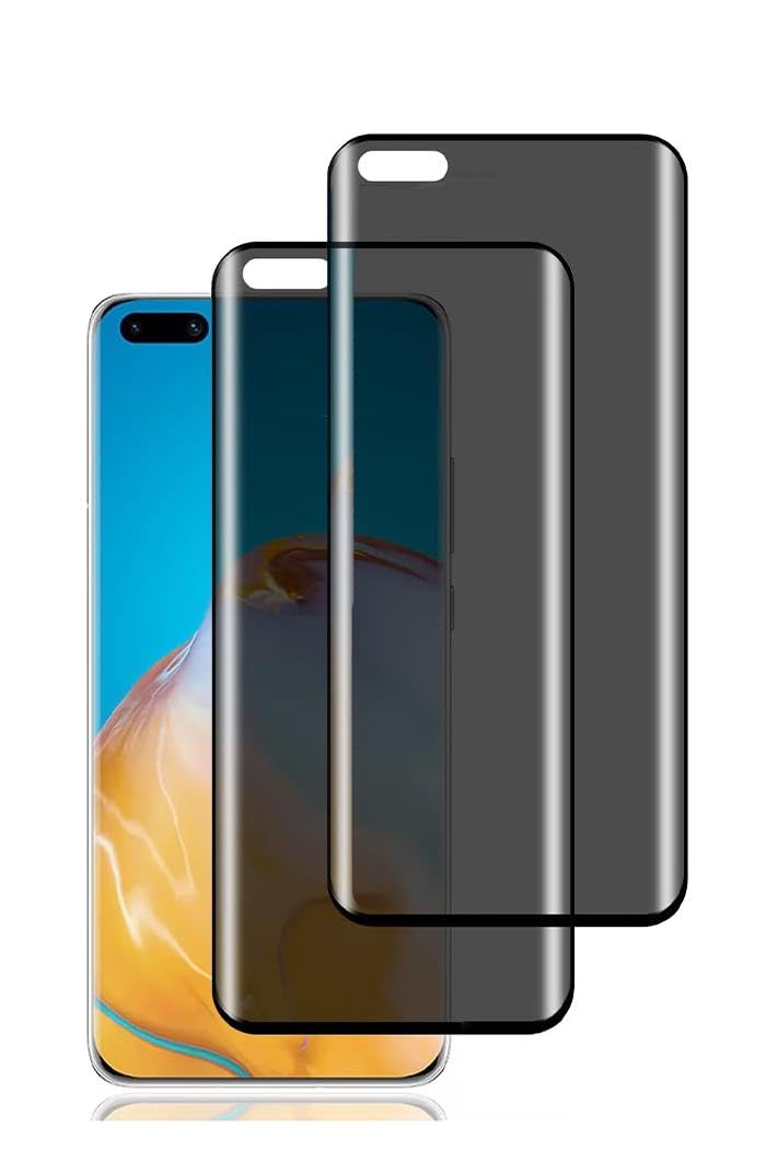 Proteggi Schermo Privacy 3D Per Huawei P30 P20 P40 Le Vetro - Foto 4