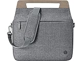 HP RENEW Sacoche Ultra-Plate pour Ordinateur Portable jusqu'à 14' (Résistante à l'Eau, 35,5 x 4 x 25,5 cm) - Grise