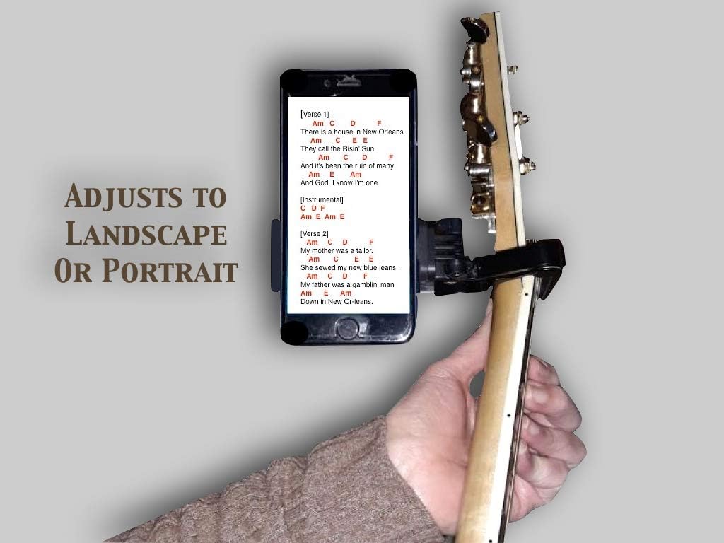 Flash Deals - 40% OFF Smart-PO The Guitar Capo That Holds Your Smartphone