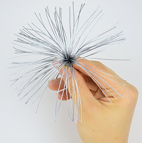 Image of 100pcs 13cm /5 Inch Silky Floss Bookmark Tassels with 2-Inch Cord Loop and Small Chinese Knot for Jewelry Making, Souvenir, Bookmarks, DIY Craft Accessory (Grey)