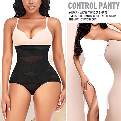 Werena UMLUSWNA3572 Tummy Control Shapewear Panties For Women High Waisted Cincher Shaping Compression Underwear Body Shaper Girdle thumb #6