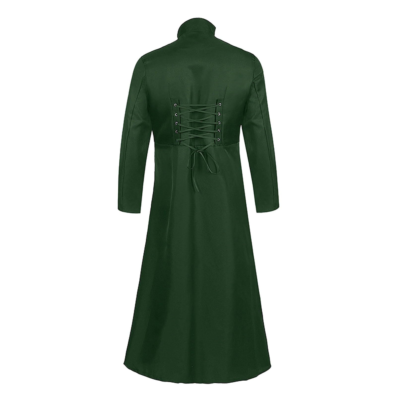 Herren Steampunk Frack Gothic Kostüm Herren, Smokings Für Herren Faschingskostüme Renaissance Retro Viktorianische Hof Stickerei Mantel Piraten Kostüme Für Männer Karneval Kostüm Herren