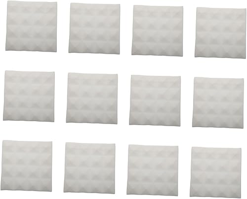 FRCOLOR Paneles de espuma acústica piramidal de 2.0 in para estudio de insonorización hogar y salas de grabación Esterilla de amortiguación de