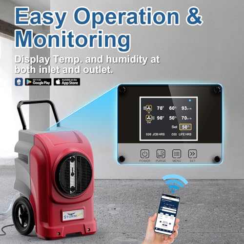 Image of ALORAIR 270 PPD LGR Commercial Dehumidifier with Pump, WIFI APP Control
