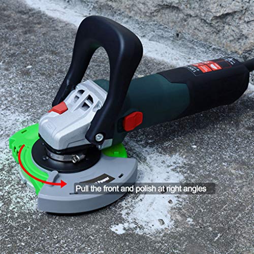 Diment Power Universal Surface Grinding Dust Shroud for Angle Grinder 4 inch/ 4.5 inch/ 5 inch. Collect Grinding Dust-Wood,Stone,Cement,Marble,Rock,Granite,Concrete