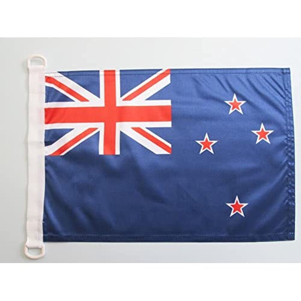 AZ FLAG Bandera Nautica de España Sin Armas 45x30 cm - Pabellón de Conveniencia Española Sin Escudo 30 x 45 Cm, Bandera de Barco con anillas — view 156