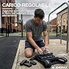 Amonax Giubbotto Zavorrato 10kg / 20kg / 30kg, Gilet Zavorrato Regolabile con Elementi Riflettenti per Uomo e Donna, per Allenamento Fitness, Camminata e Aumento della Massa Muscolare