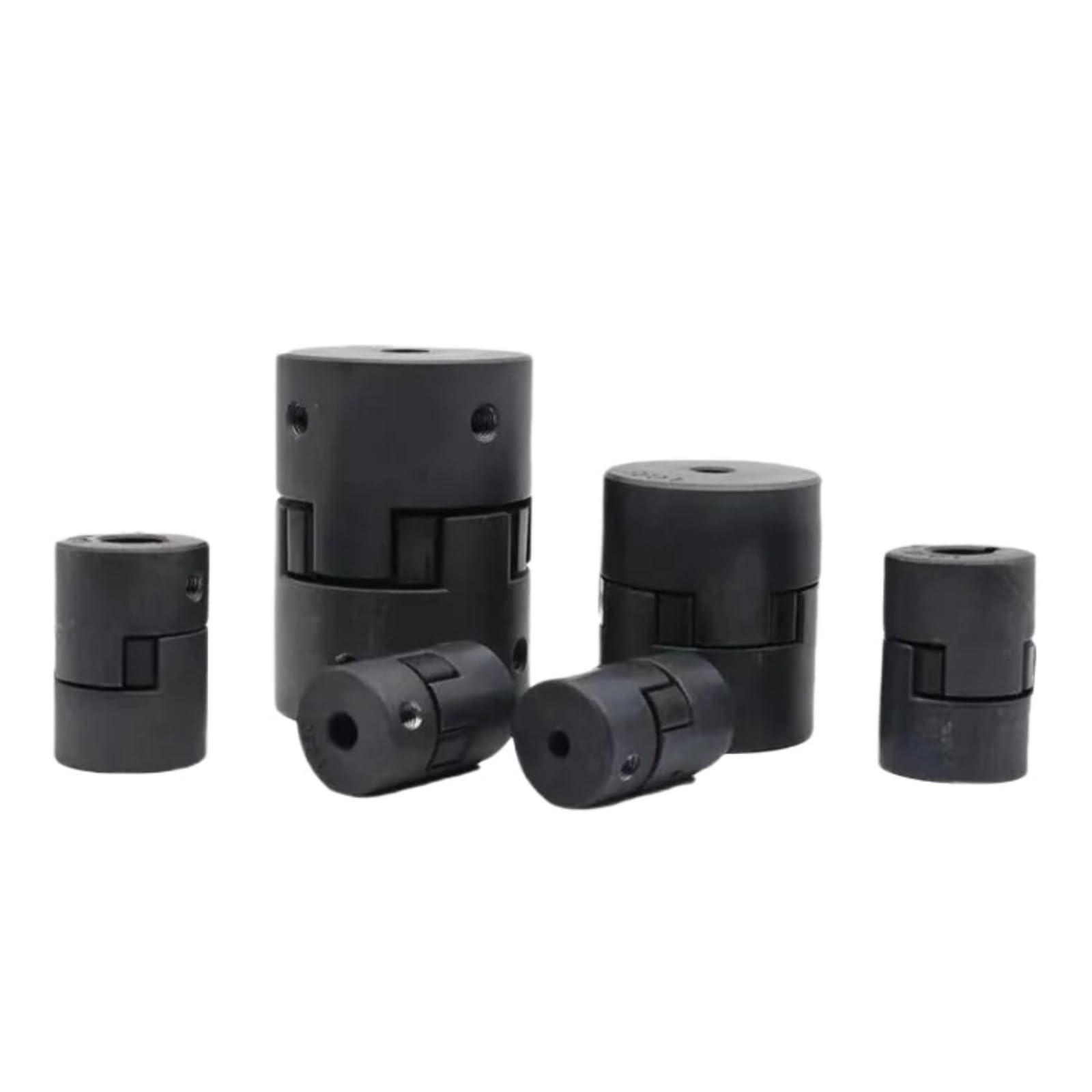 Giunto Elastico Flessibile, 1PCS Tipo L Accoppiamento a Tre Ganasce Acciaio L100 D64.5L82 15/16/18/20/25/28/35/40mm for Encoder Servomotore Incisione CNC(24mm)