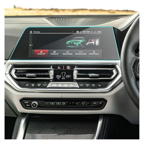 Protecteur GPS voiture anti-rayures en verre trempé BMW G20 RHD 2020