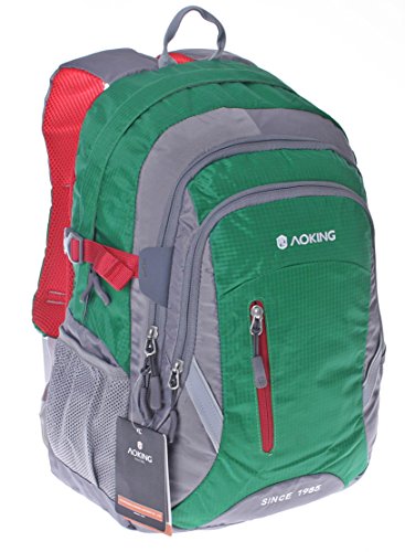 Preisvergleich Produktbild Schultasche Schulranzen Schulrucksack Rucksakck, Schulrucksack, Sporttasche, Freizeitrucksack, City Rucksack (Grün)