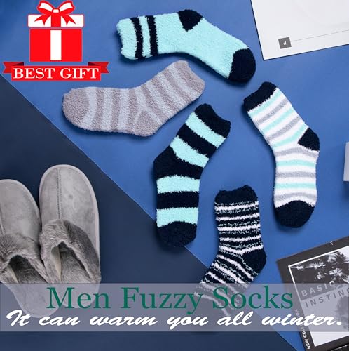 Image of Anlisim Fuzzy Socks for Women, Soft Comfy Cozy Fluffy Thick Winter Warm Fleece Slipper Socks