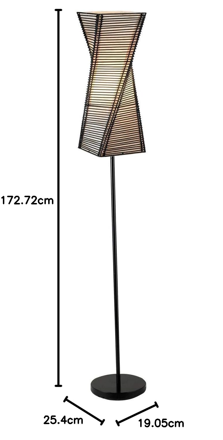 Amazon | Adesso 4047 Stix 1ライト64.5 CMトールフロアランプwith