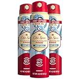 Old Spice Men's Aluminum Free Deodorant Dry Body Spray, Deep Sea, 24/7 Odor Protection, 4.3oz (Pack of 3)