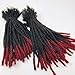 100% Human Hair Dreadlocks Extensions Handmade Medium 1/4