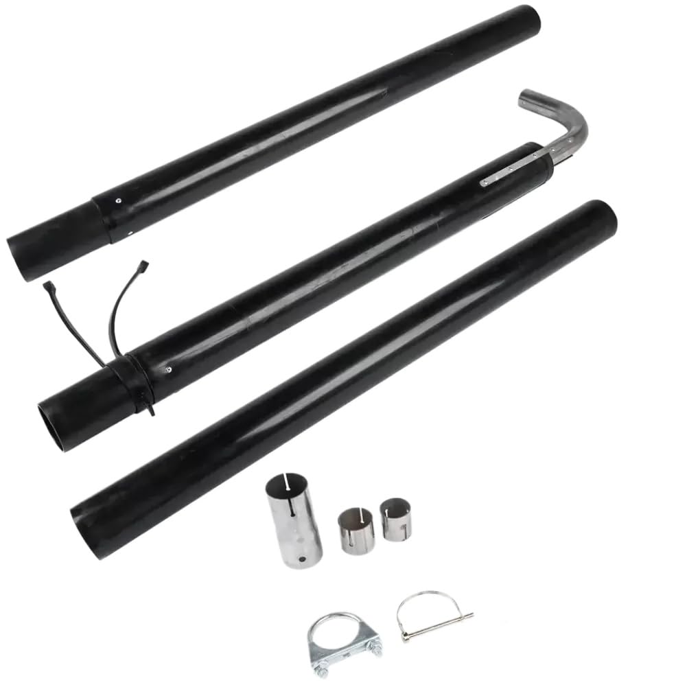 Kit de ventilation d'échappement de générateur à haute réduction de bruit - 7