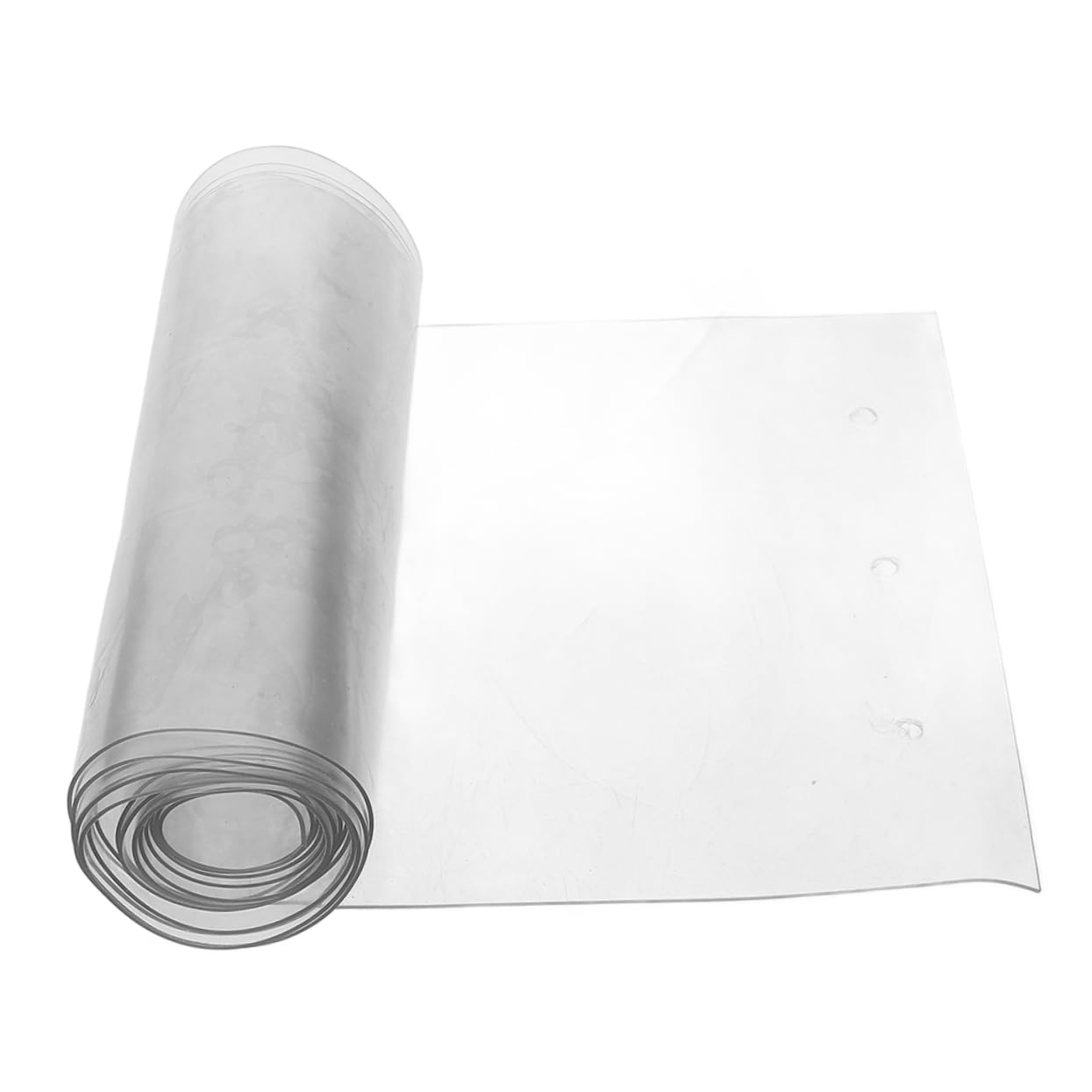 Rideau de porte transparent plastique pour isoler du froid sans percer