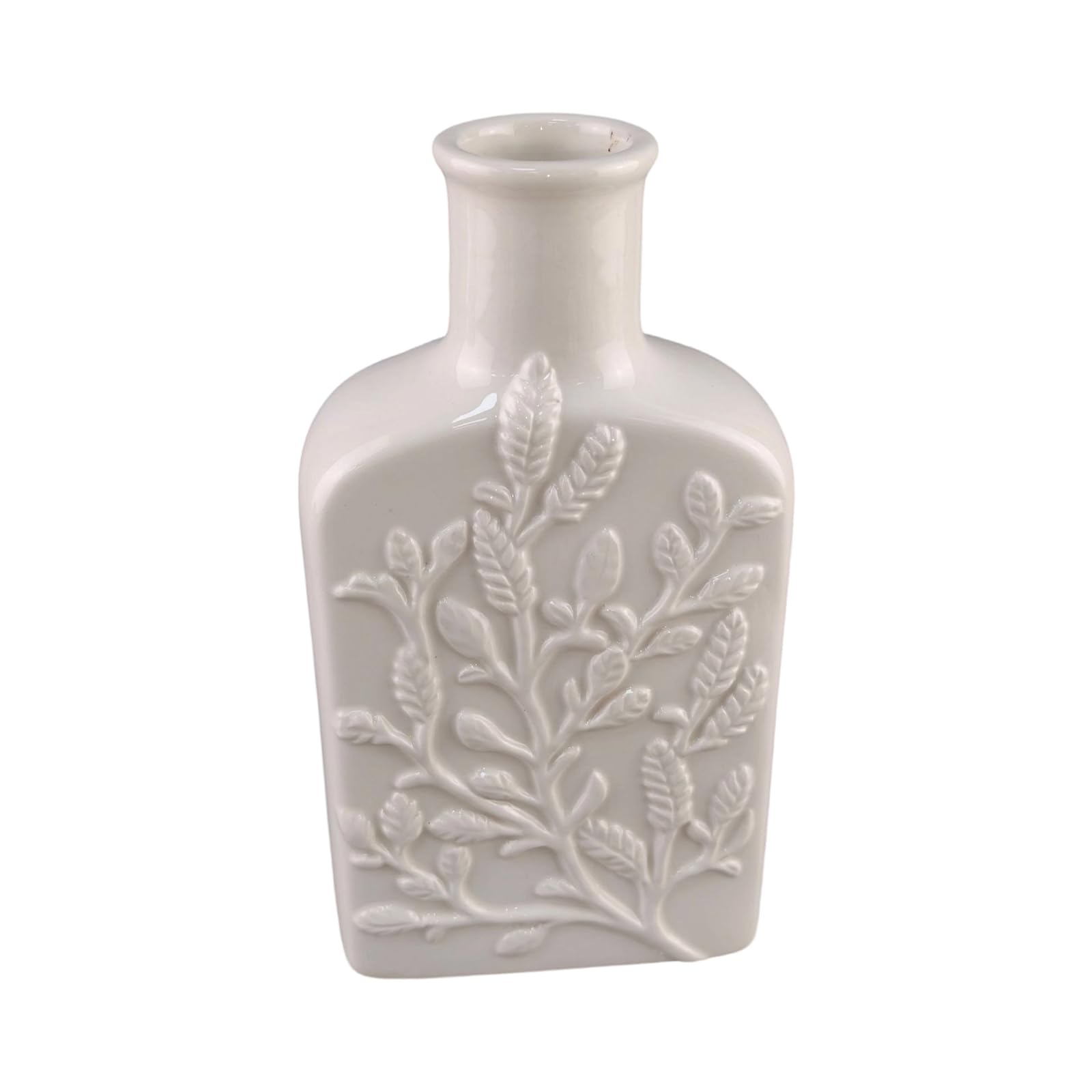 ZEPFJHE Rustics Farmhouse Vases Decorative Flower Ceramic Vase Table Decorations for Home Living Room Wedding Centerpieces Decorative Ceramic