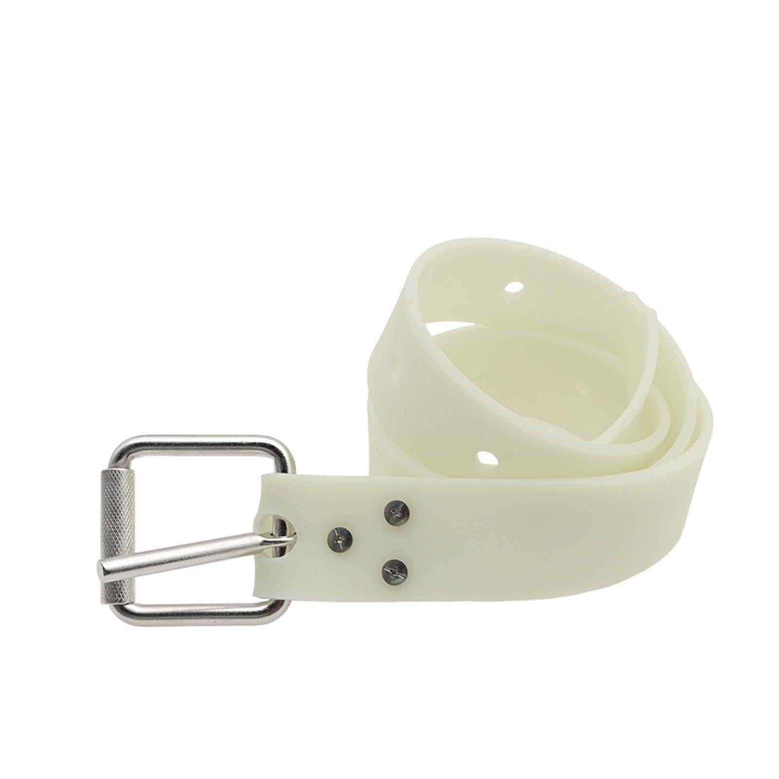 Ceinture de plongée en silicone avec boucle à dégagement rapide pour plongée avec tuba