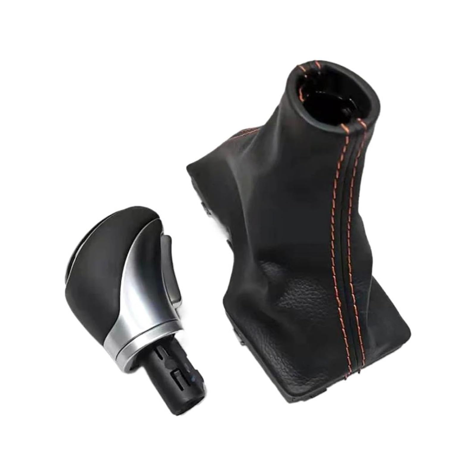 Htvtkrfgrl Genuine Leather-2 For Hyundai Lf For Sonata 2015-2017 Sporty Shift Knob Leather Oe 46720C1200