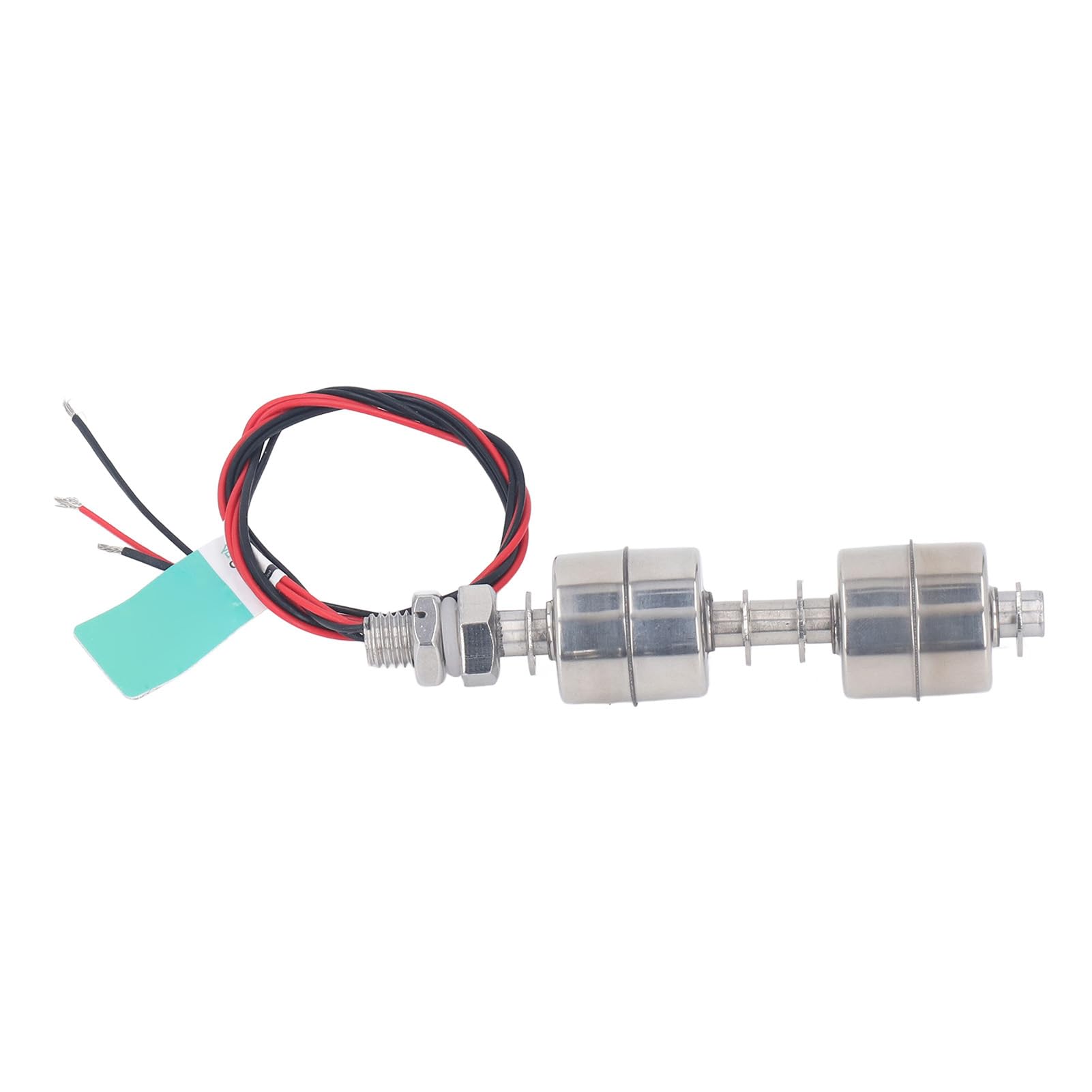Double Ball Float Switch Sensor, Water Level Sensor, Stainless Steel Double Ball Float Switch Sensor, 0?110V, for Water Tank, Fish Tank