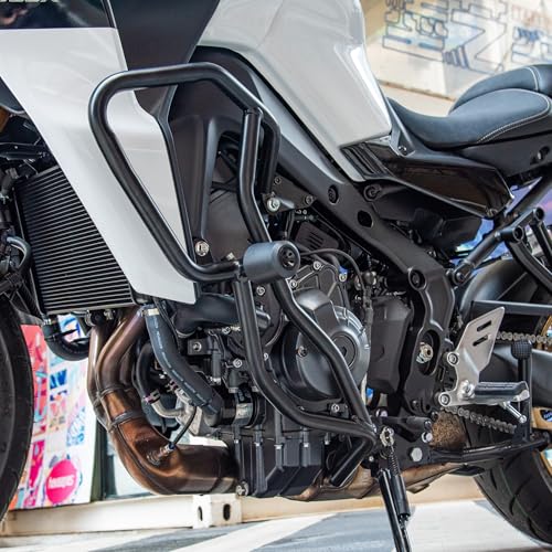 Motorcycle Engine Guard Crash Bars for Yamaha Tracer 9 Tracer9 GT 2021 2022 2023 2024 2025 Falling Bumper Frame Side Highway Protection by TAZGANTAX - Image 2