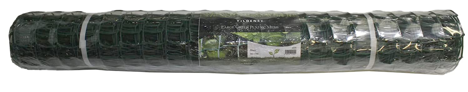 Tildenet 50020 Filet de Jardin en Plastique Vert 50 mm 1 x 5 m
