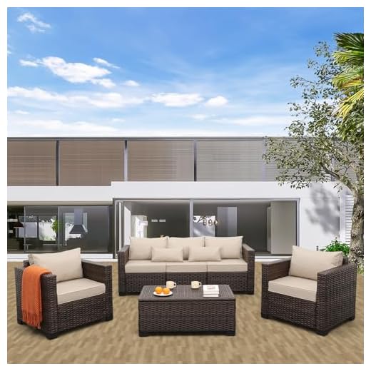 4-Piece Oasishine Outdoor Patio Furniture Set