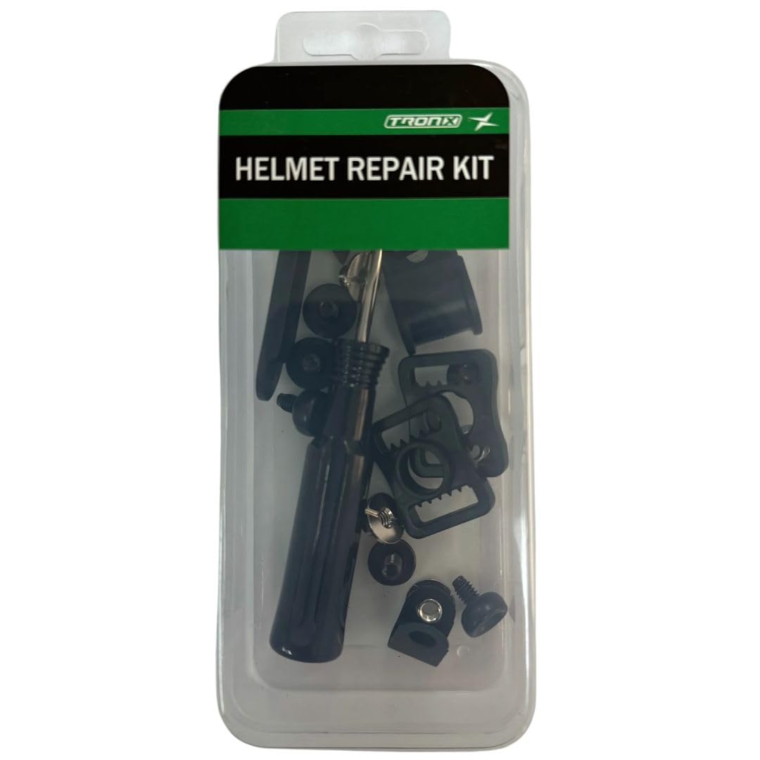 Kit Réparation Casque Hockey Sur Glace – Vis, Clips, Boucles, Écrous + Tournevis – Toutes Marques