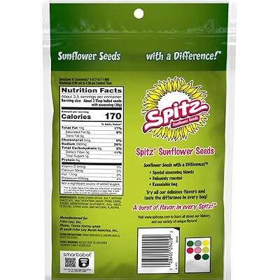 Spitz Sunflower Seeds, Dill Pickle, 6oz Bag
