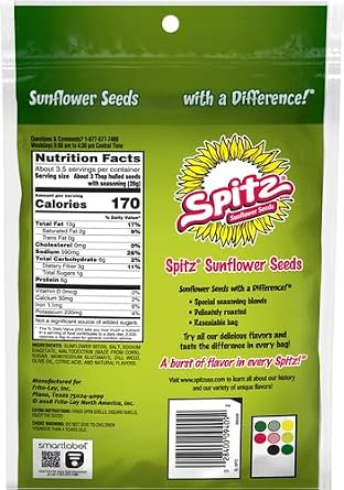 Spitz Sunflower Seeds, Dill Pickle, 6oz Bag