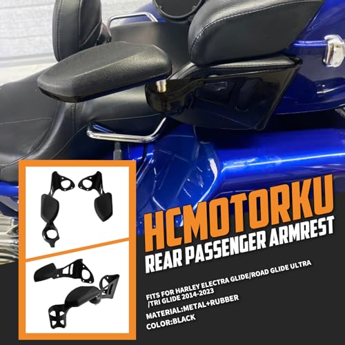 Reposabrazos con portavasos ajustable para Harley Touring miniatura 2