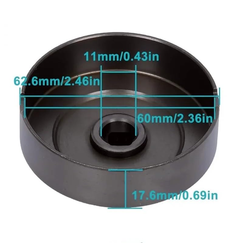 Piñón de Cadena Tambor Embrague, espolón 3/8 "-6T para Shindaiwa 305S 340S A55600054 para Echo CS-310 CS-352 CS-353ES A556000542 A556000543 Piezas de Repuesto