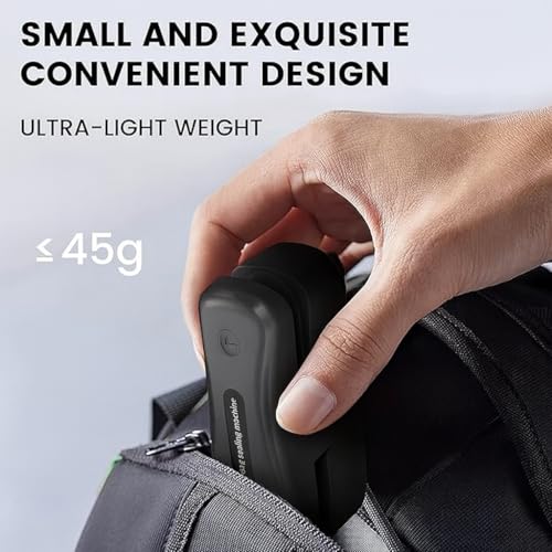Image of 2 In 1 Mini Bag Sealer with Cutter, Rechargeable Heat Sealer, Portable Snack Bag Sealer for Plastic Bag Food Storage (Black)