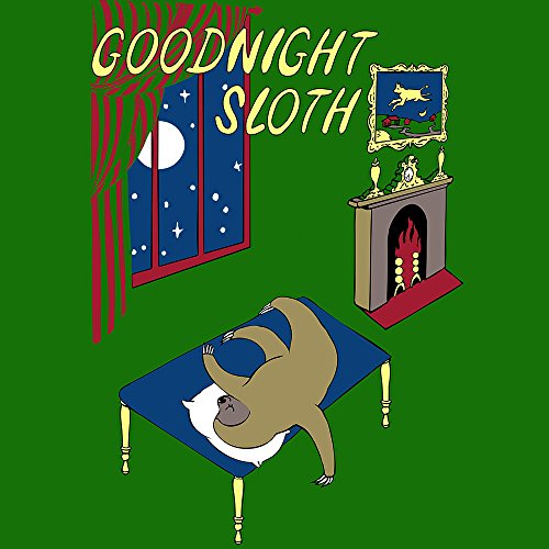 Goodnight Sloth Cute Tops For Teen Girls Green V Nefck Gift Ideas For Sister #TOP2