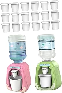 ibasenice 1 Conjunto Mini Dispensador De Água Brinquedos Em Miniatura Brinquedo Para Menina Fingir Brinquedos Mini Fonte De Água Brinquedo Modelo Bebedouro Modelo Dispensador De Água