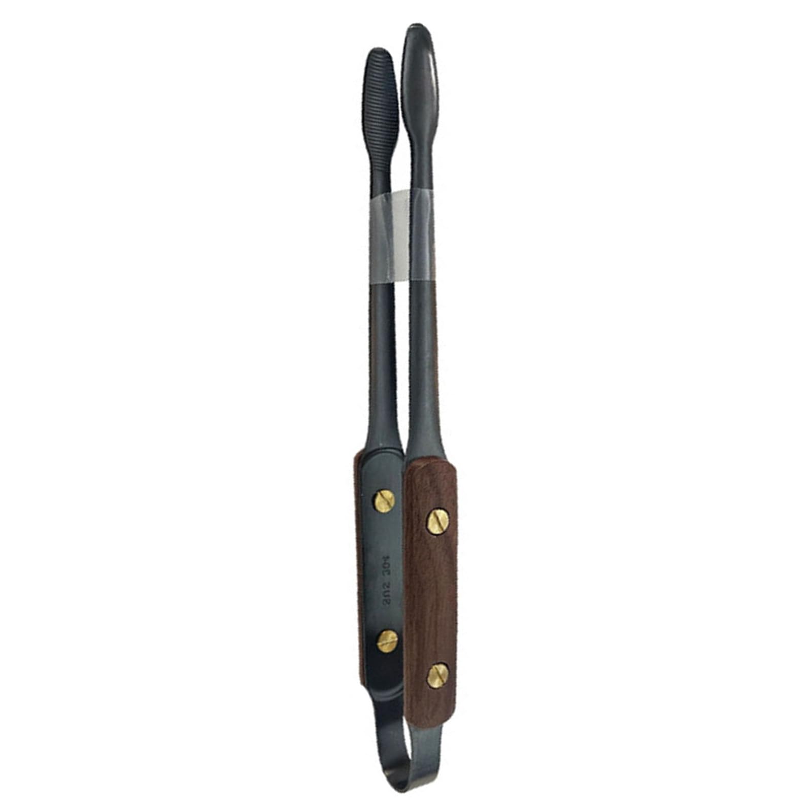 Buxuaaaa Nonslip Handle Tongs for Cooking and Grilling Stainless Steel Food Clip Household BBQ Tool Kitchen Barbecue Gadget BBQ Tongs Set