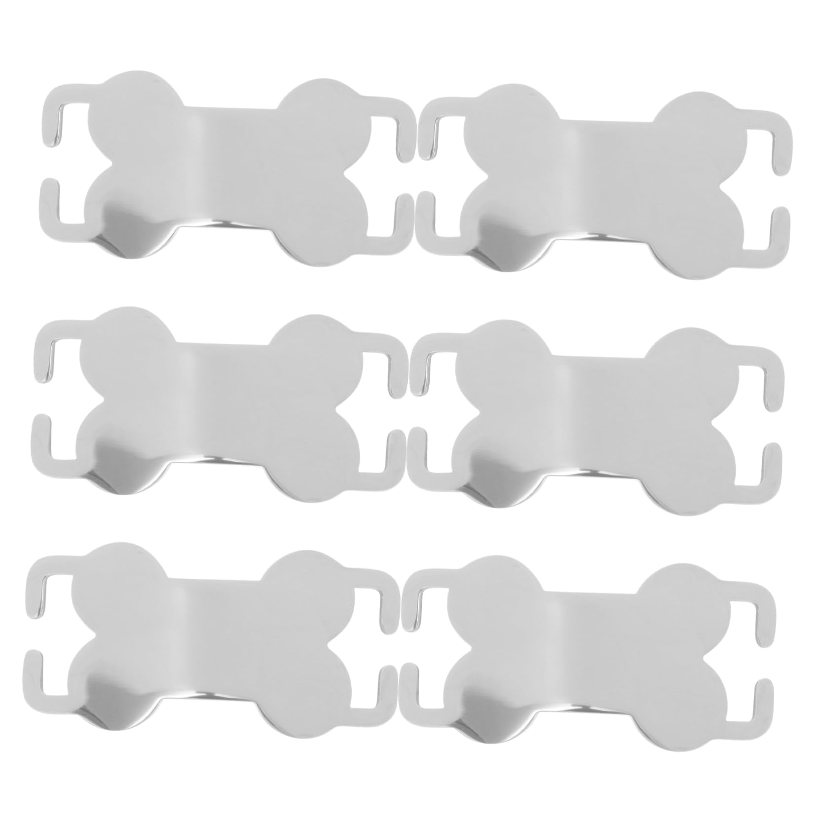 SUPVOX 30 Piezas Etiqueta De Mascota Placas De Identificación Mascotas Etiquetas Huesos Etiqueta De Nombre Del Collar De Placa De Identidad Acero Inoxidable Cuello