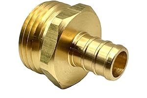 Brass Garden Hose Adapter Fitting: Connecting PEX and GHT Seamlessly